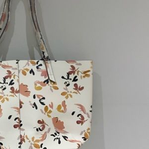 Indigo Floral Tote